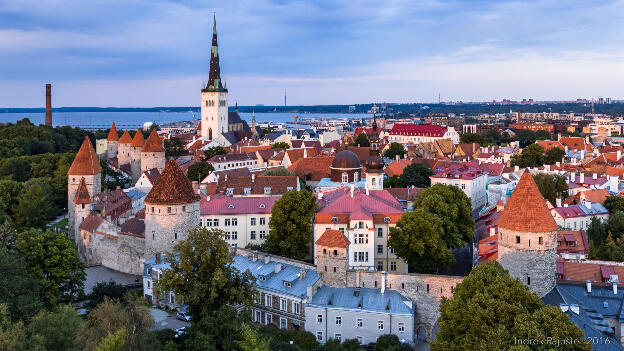 Vaade Tallinna vanalinnale